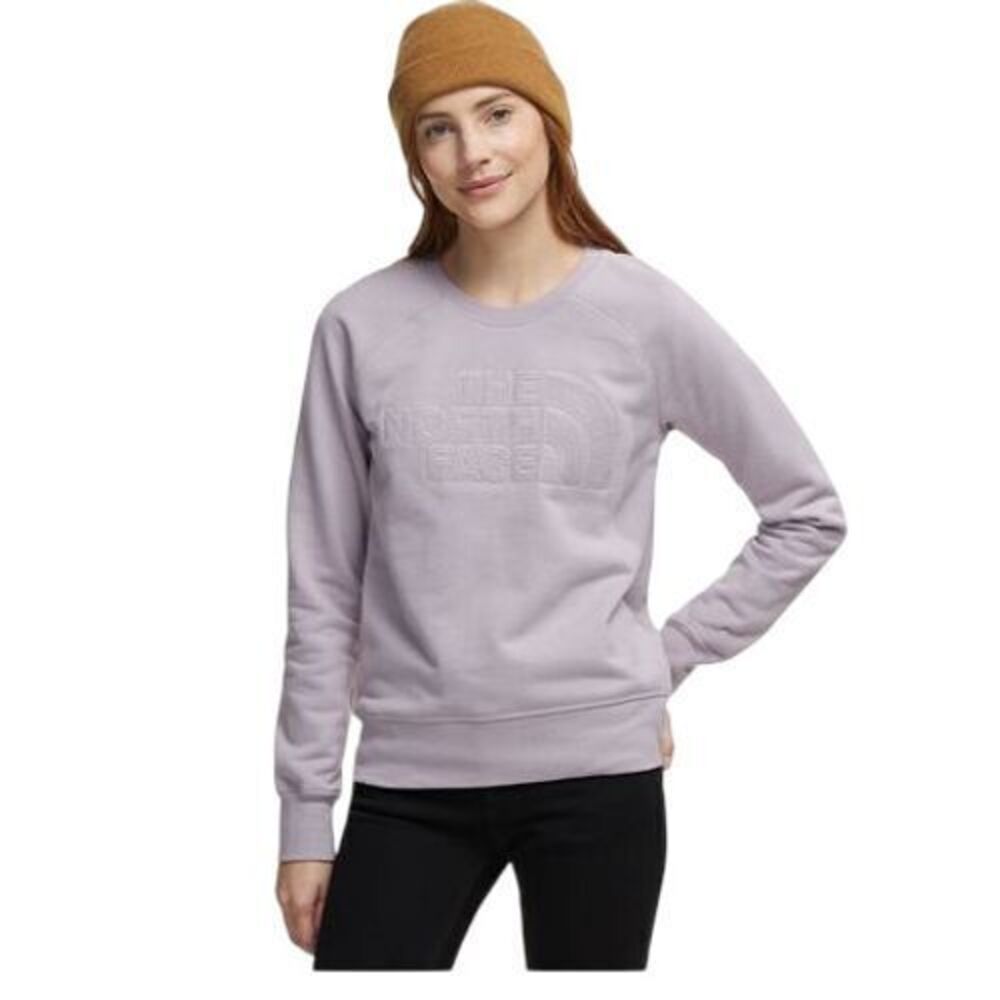The North Face Women's Sobranta Crew Sweatshirt Crewneck Sweatshirt‎ Lavender